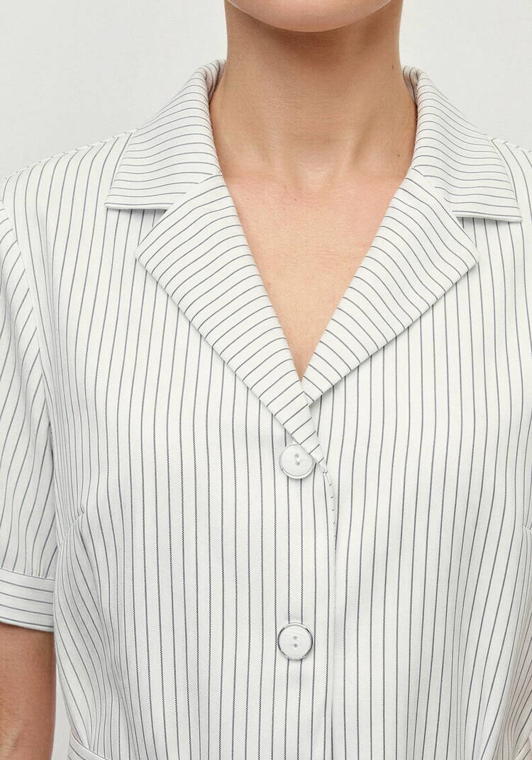 Костюм из жакета и брюк в полоску шир.  750, рис. 24