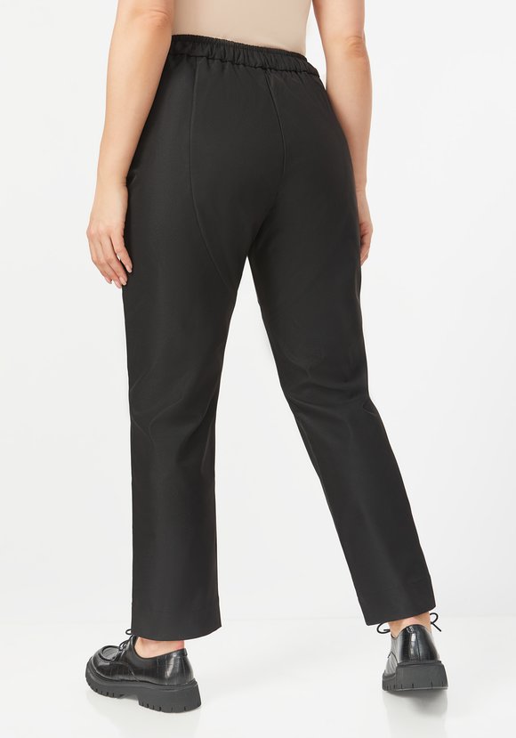 Брюки с декоративными пуговицами по бокам шир.  580, рис. 11