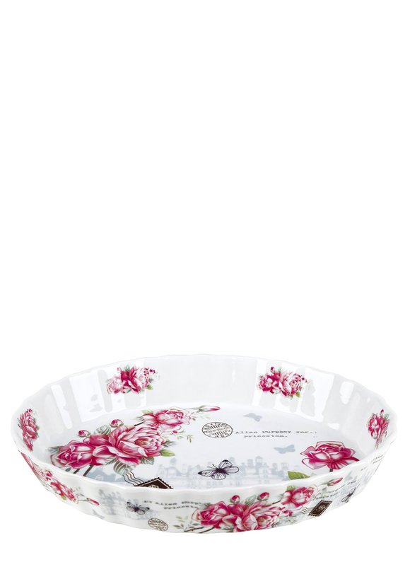 Блюдо овальное Чайная роза шир.  580, рис. 1