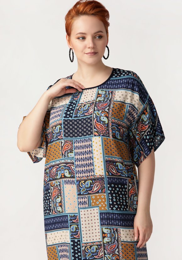 Платье Теплая встреча шир.  580, рис. 2