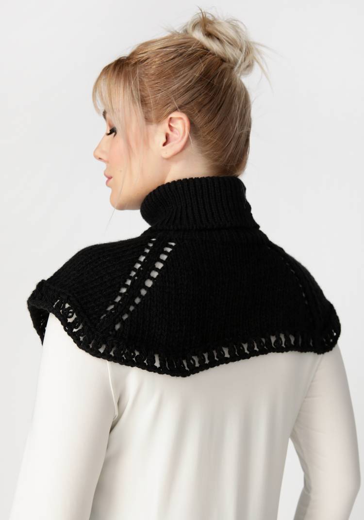 Манишка вязаная шир.  750, рис. 23