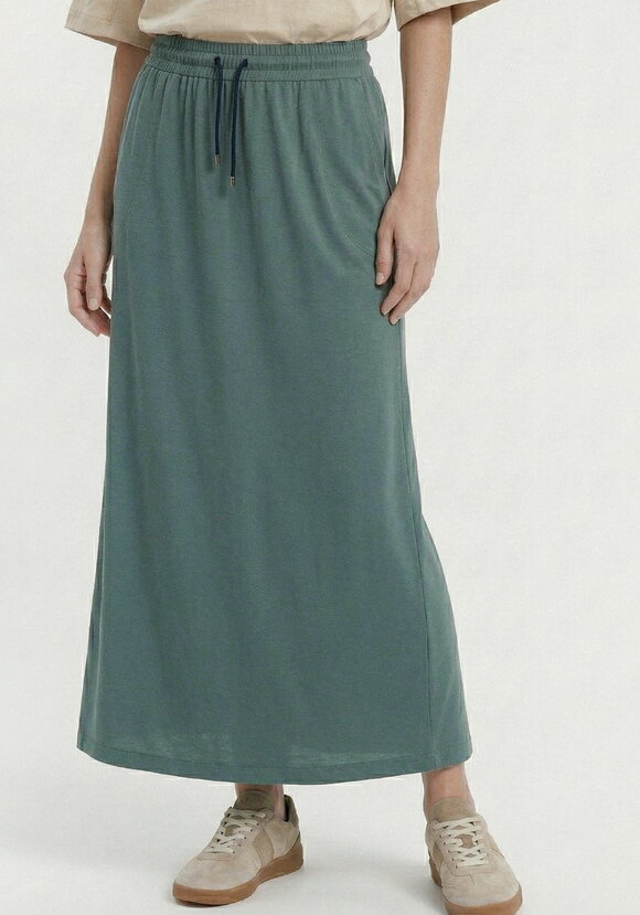 Юбка свободного кроя с карманами шир.  580, рис. 2