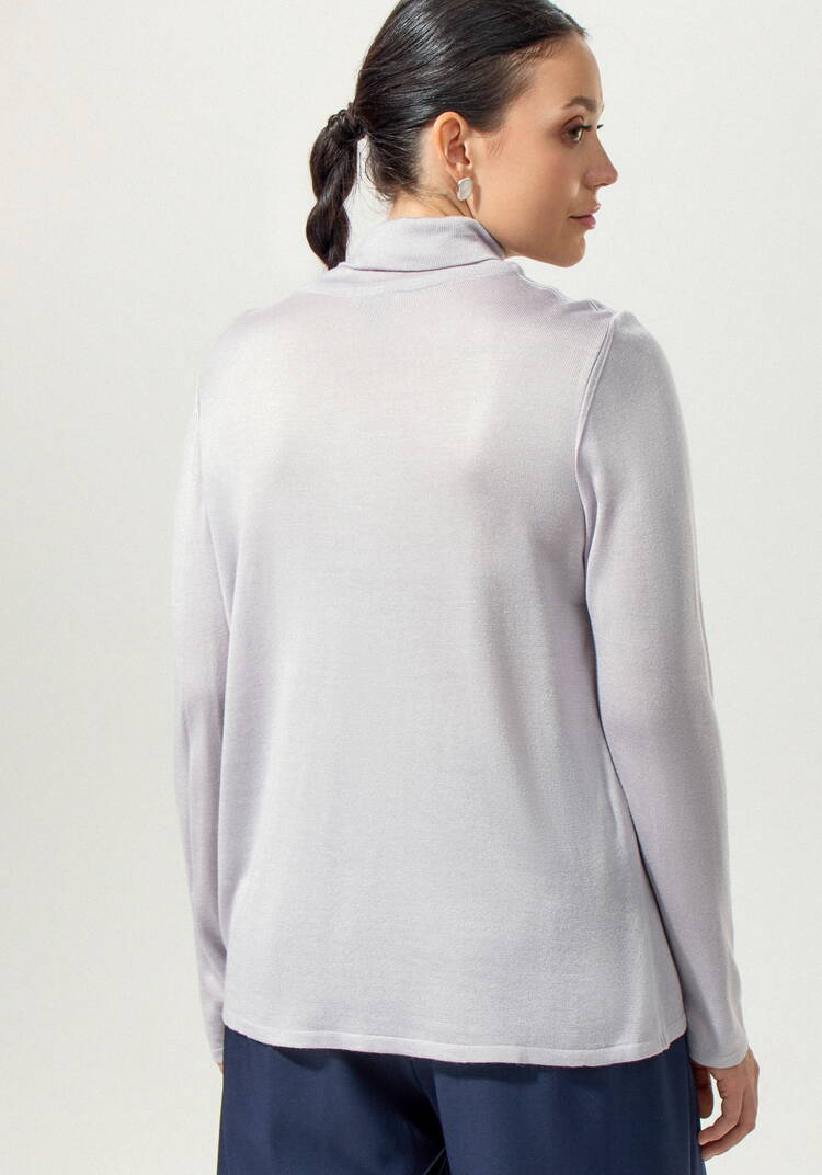 Водолазка удлиненная с воротником хомут шир.  750, рис. 10