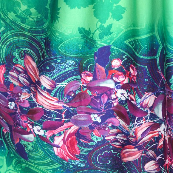 Сарафан расклешенный с завышенной талией шир.  580, рис. 7