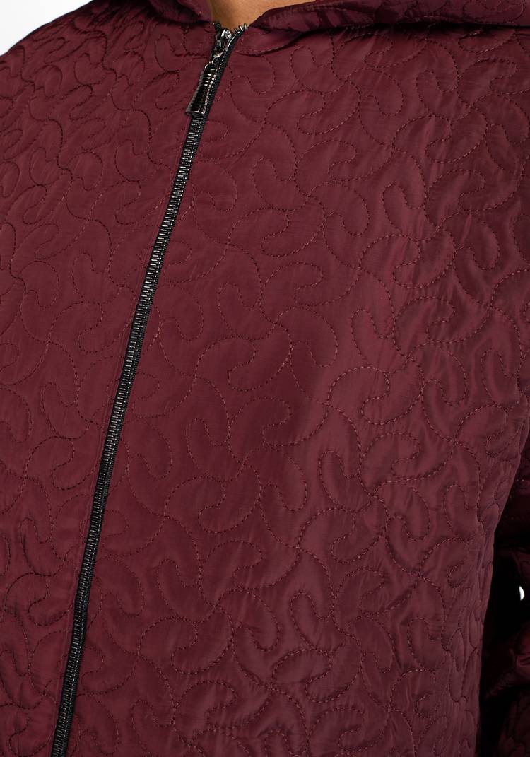 Пальто стеганое с застежкой-молнией шир.  750, рис. 4