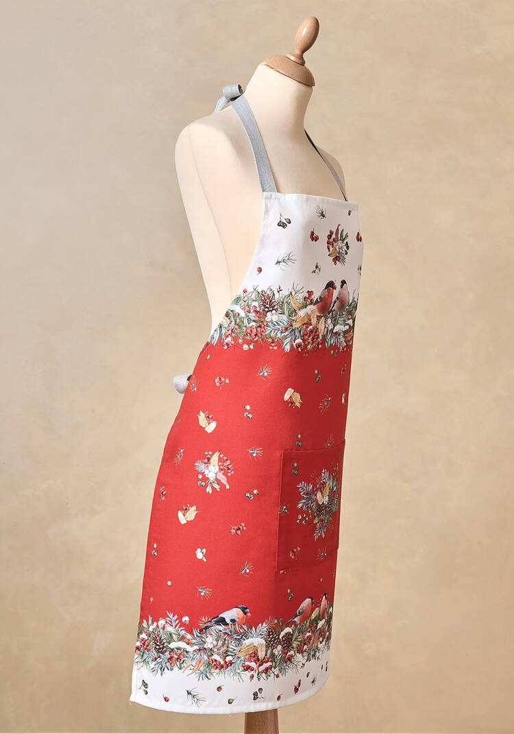 Фартук Снегири шир.  750, рис. 8