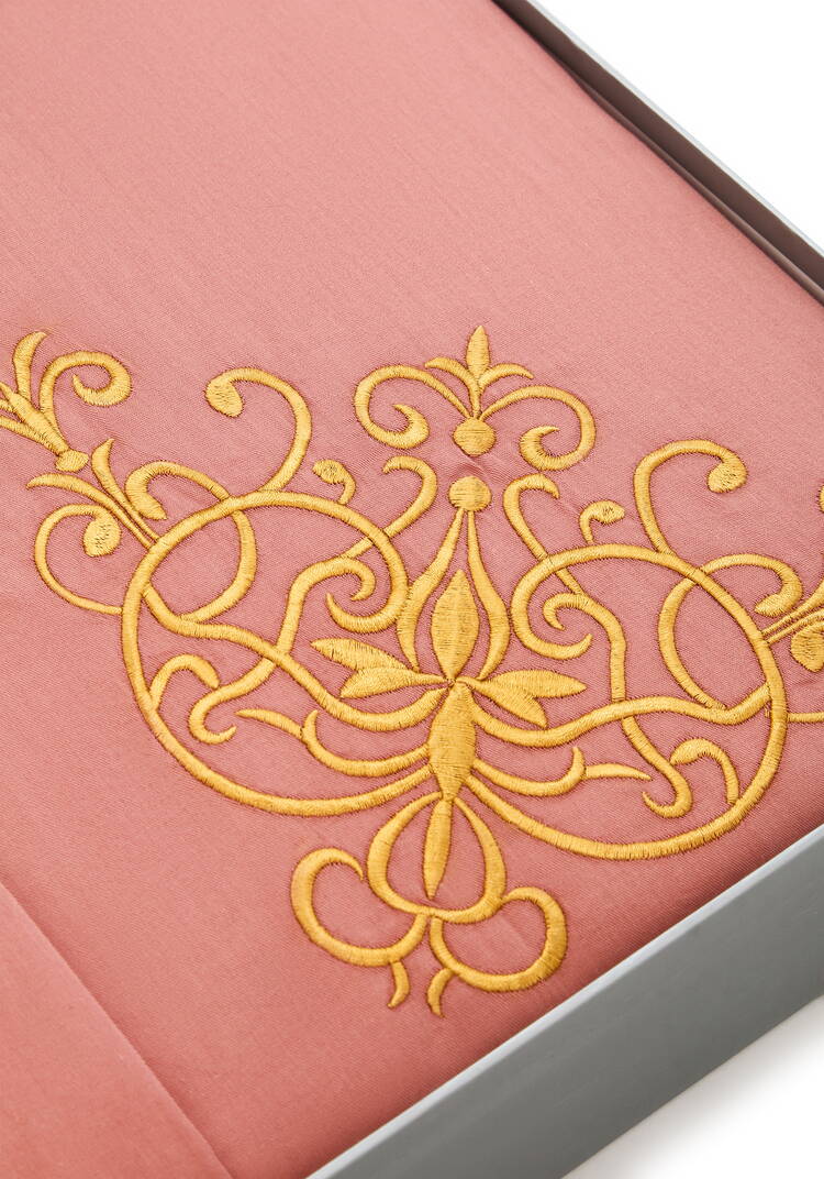 КПБ сатин с вышивкой, евро шир.  750, рис. 4