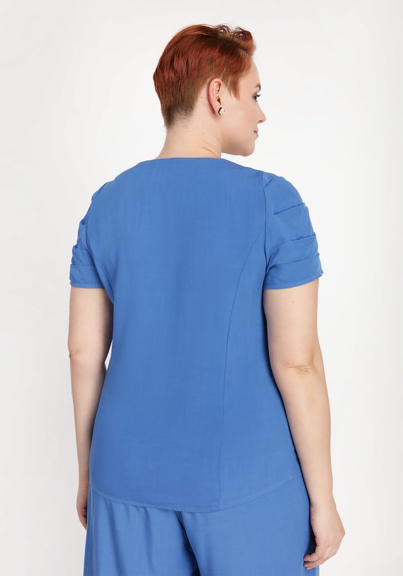 Блуза Пленительная простота шир.  580, рис. 3