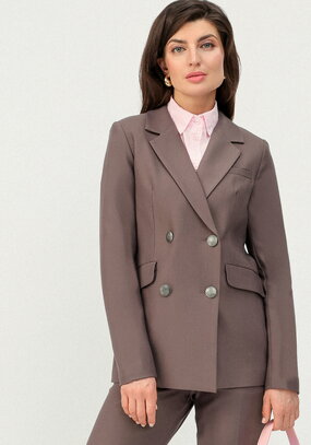 Пиджак на подкладке двубортный