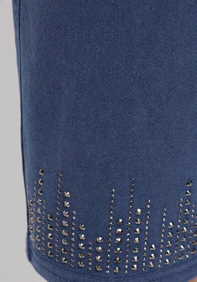 Брюки 7/8 со стразами шир.  750, рис. 12