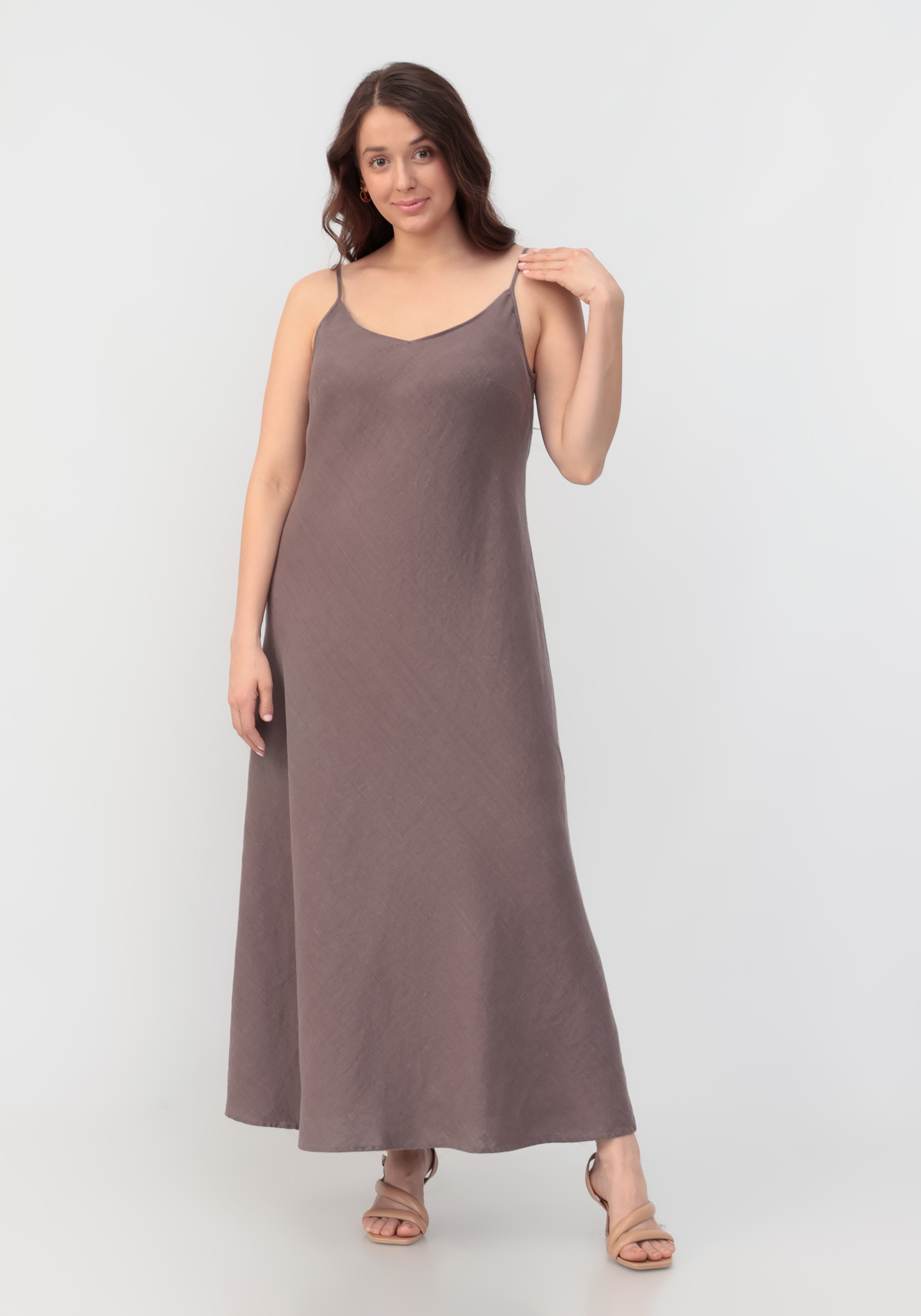 Платье комбинация  "Арно" BfC, размер 50, цвет бежевый - фото 8