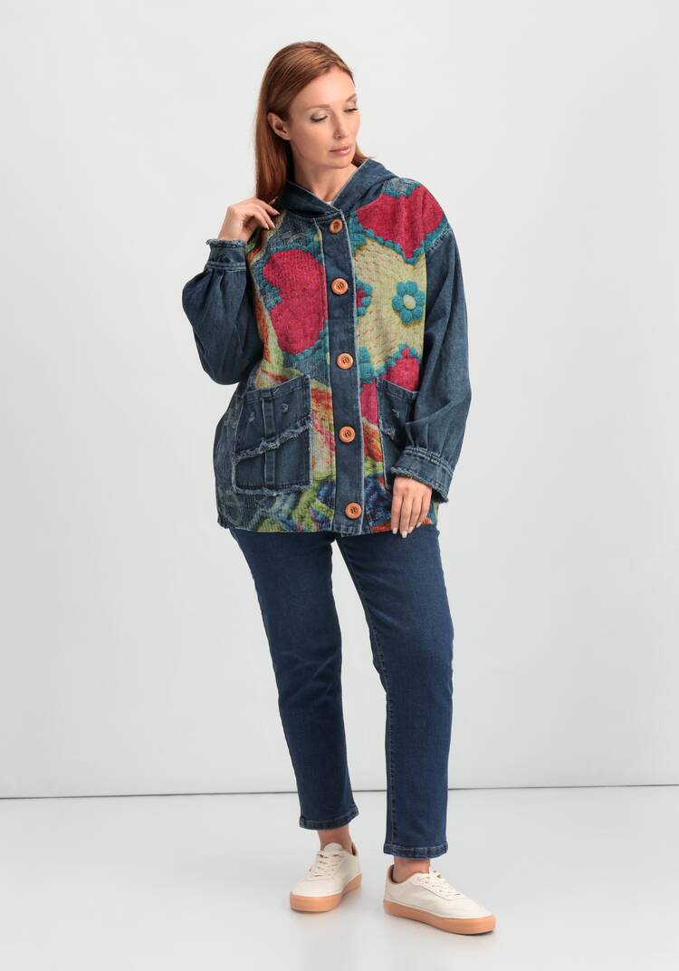 Джинсовая куртка Райли шир.  750, рис. 8