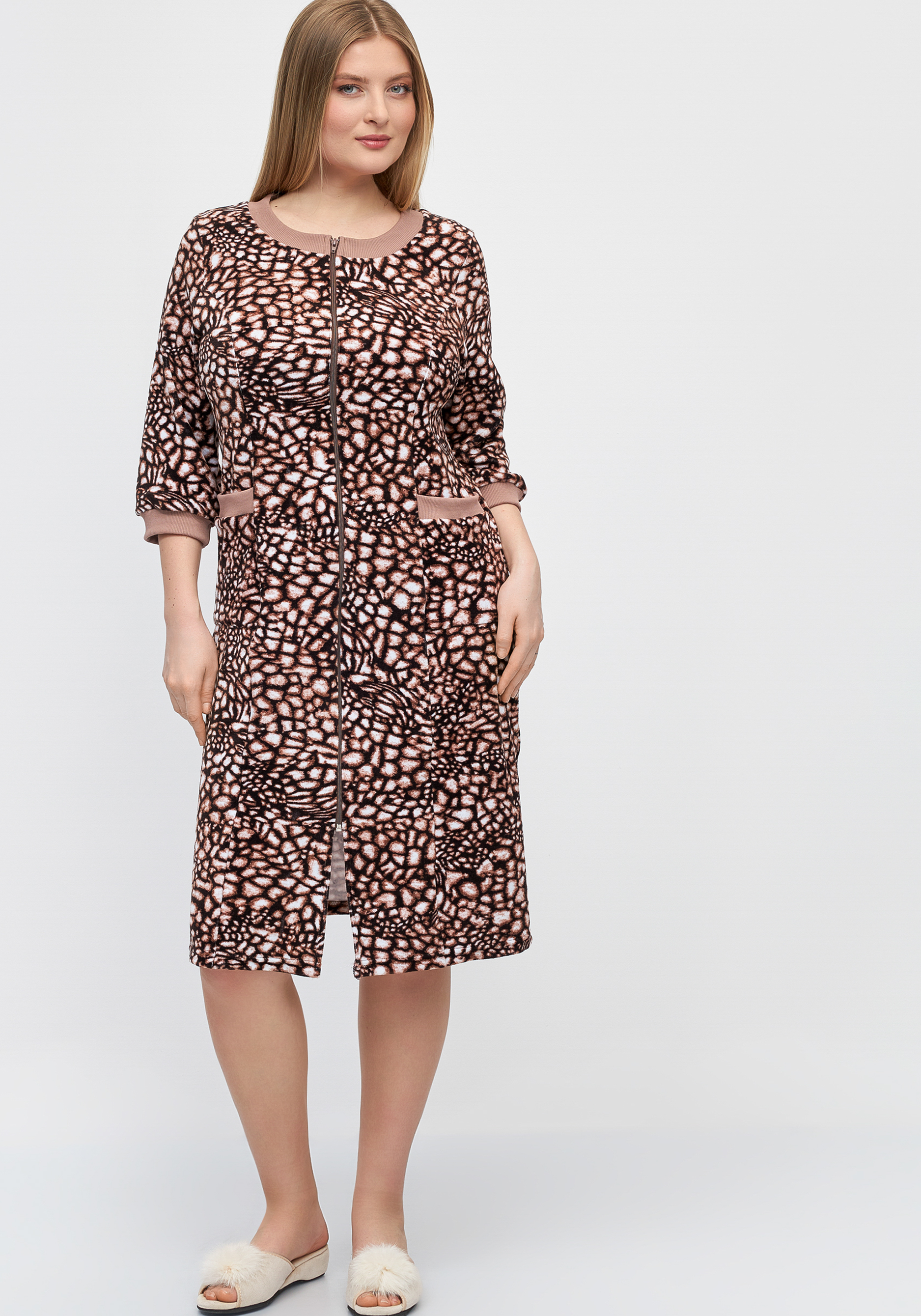 Халат велюровый "Регина"