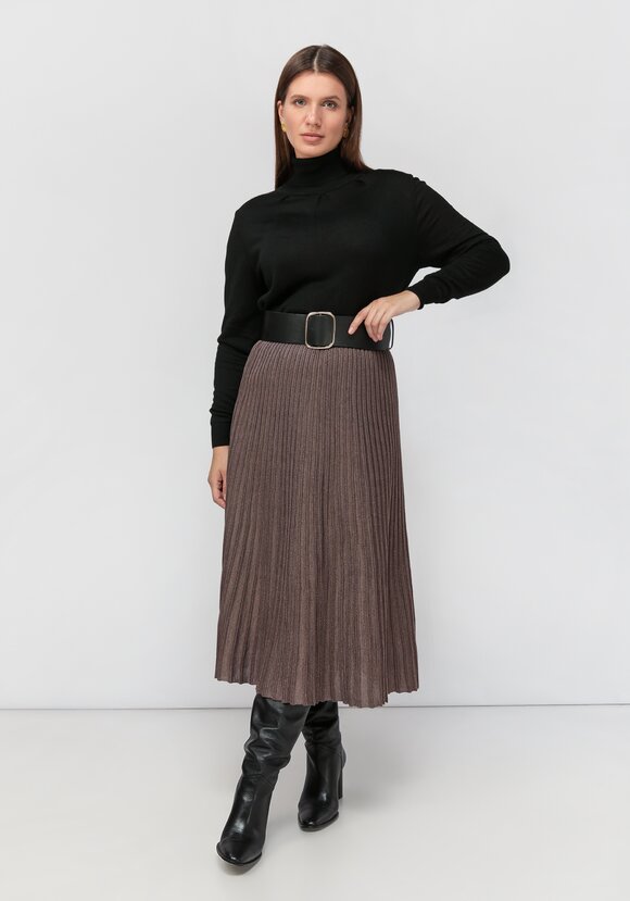 Юбка миди с метанитью шир.  580, рис. 15