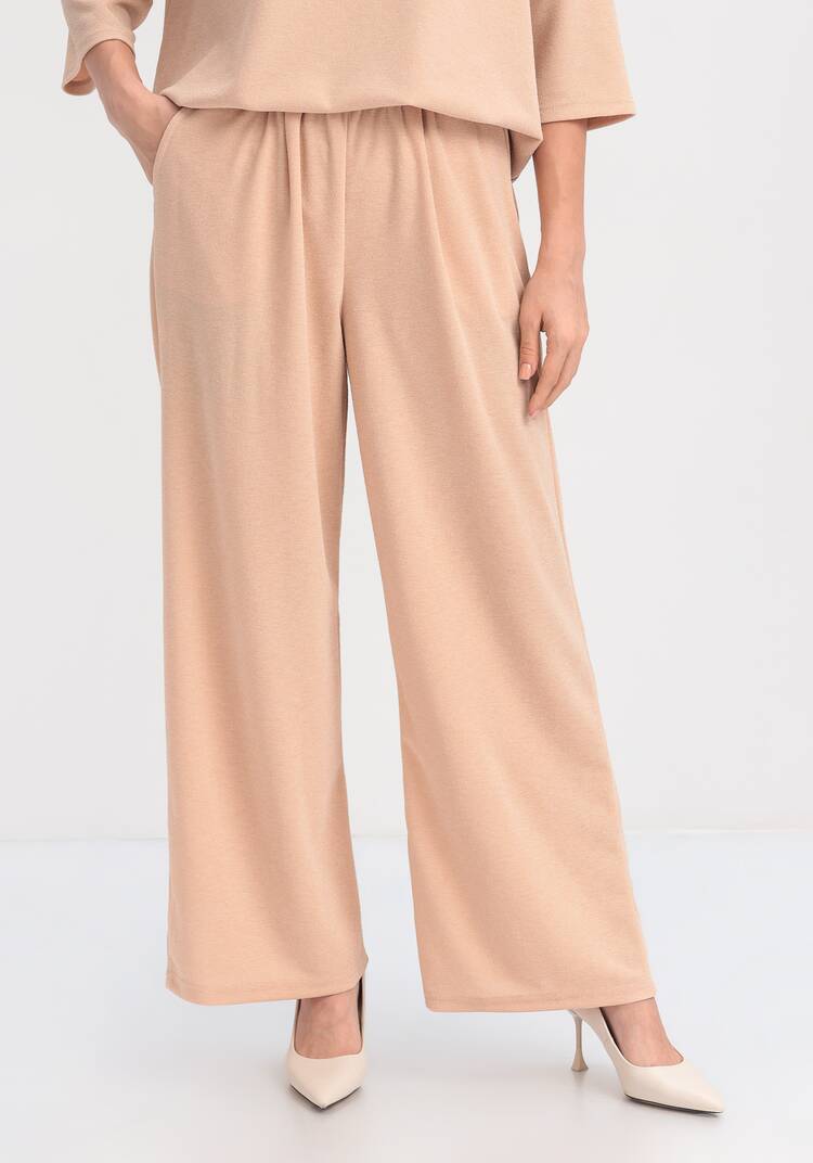 Брюки прямые с люрексом шир.  750, рис. 12