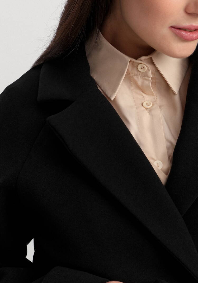 Пальто на подкладе длины миди шир.  750, рис. 6