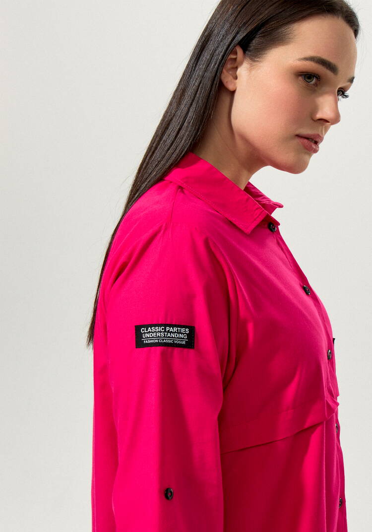 Рубашка с патами на рукаве Джоан шир.  750, рис. 31