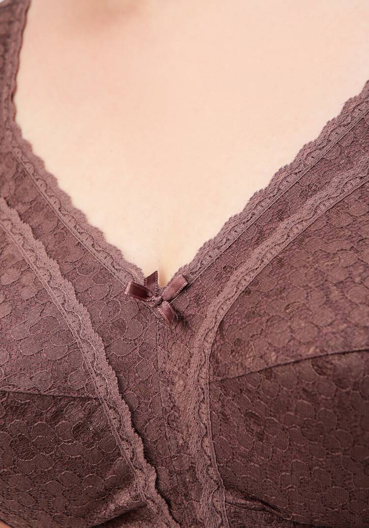 Бюстгальтер кружевной с широкими бретелями шир.  750, рис. 3