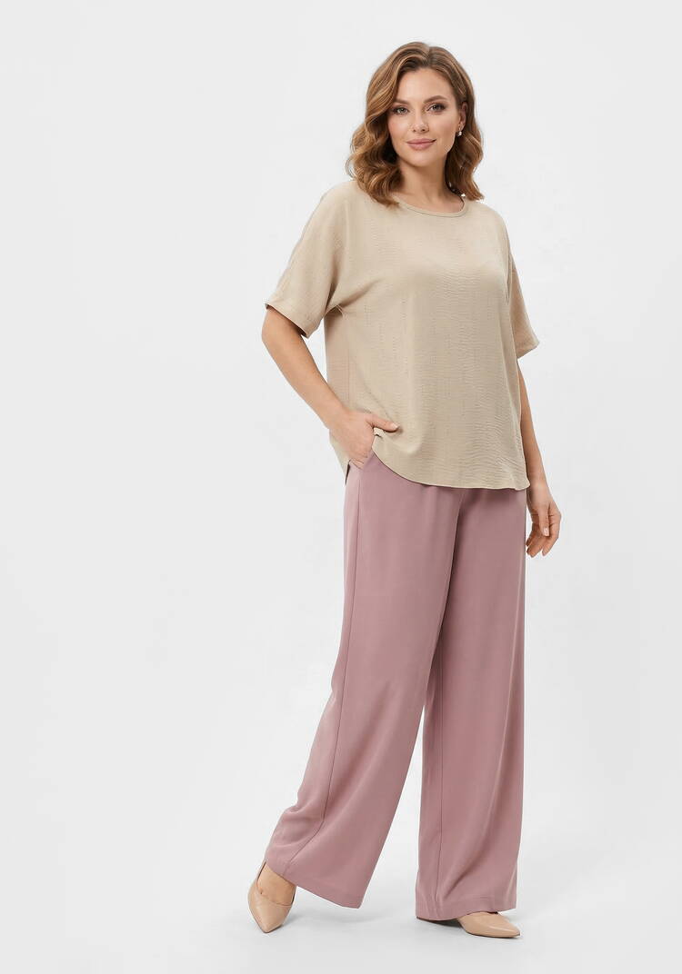 Блуза Танцующие капли дождя шир.  750, рис. 8