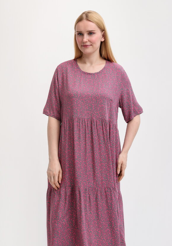 Платье свободное с короткими рукавами шир.  580, рис. 8