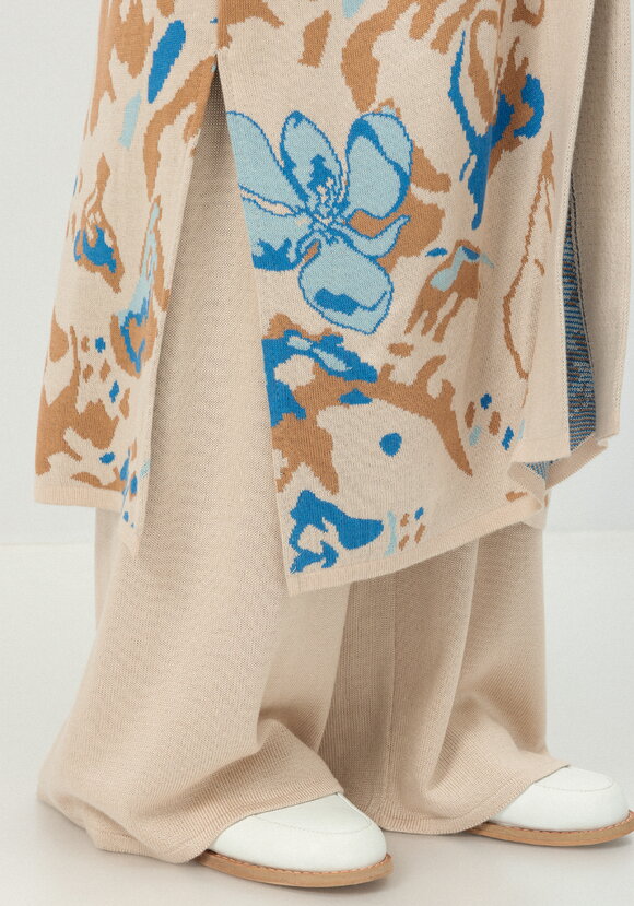 Кардиган с цветочным дизайном шир.  580, рис. 25