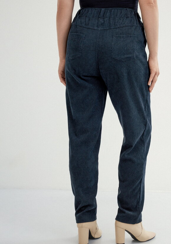 Брюки из микровельвета с комфортным поясом шир.  580, рис. 11