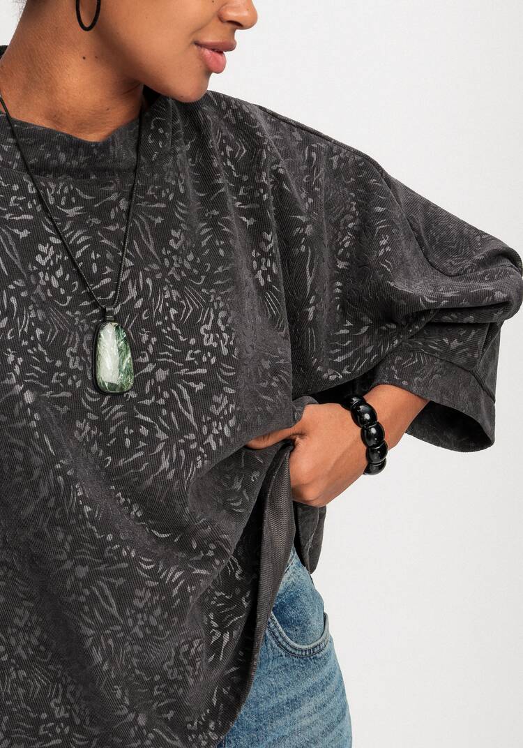 Блуза свободного кроя с рукавом 7/8 шир.  750, рис. 14