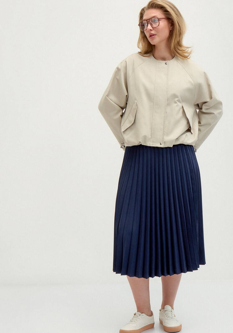 Юбка-гофре прямая Оливия шир.  750, рис. 14