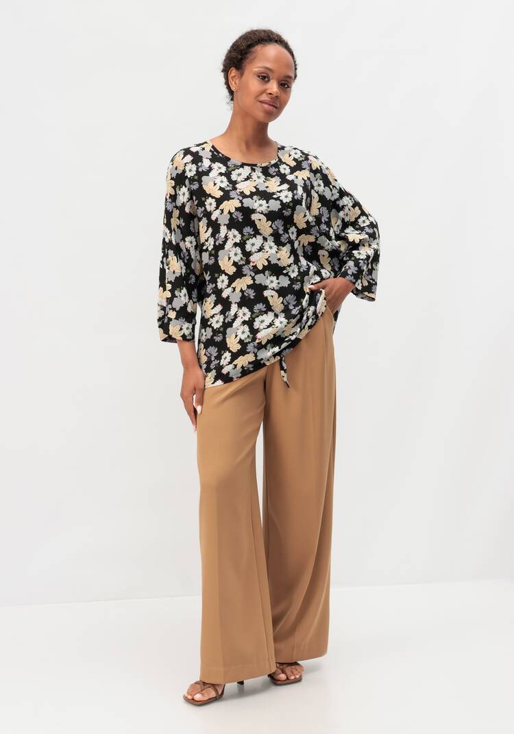 Блуза с принтом Валенсия шир.  750, рис. 17