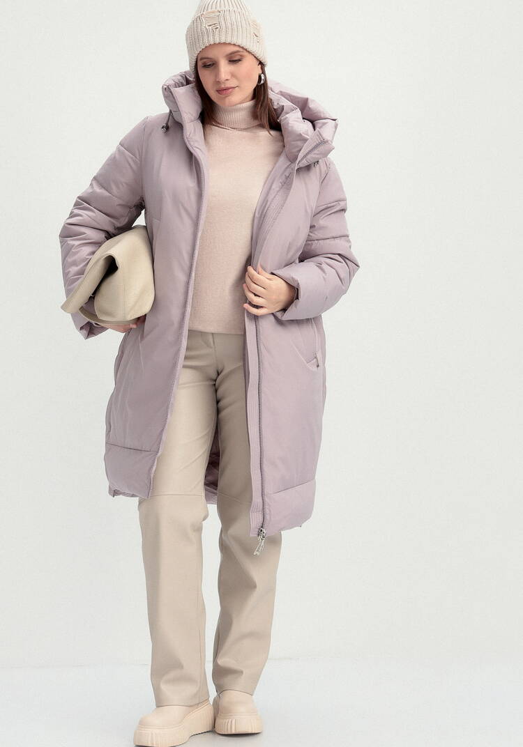 Пуховик с боковыми карманами на молнии шир.  750, рис. 31