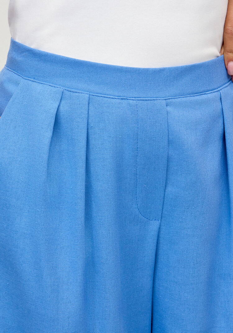 Брюки изо льна Литиция шир.  750, рис. 6