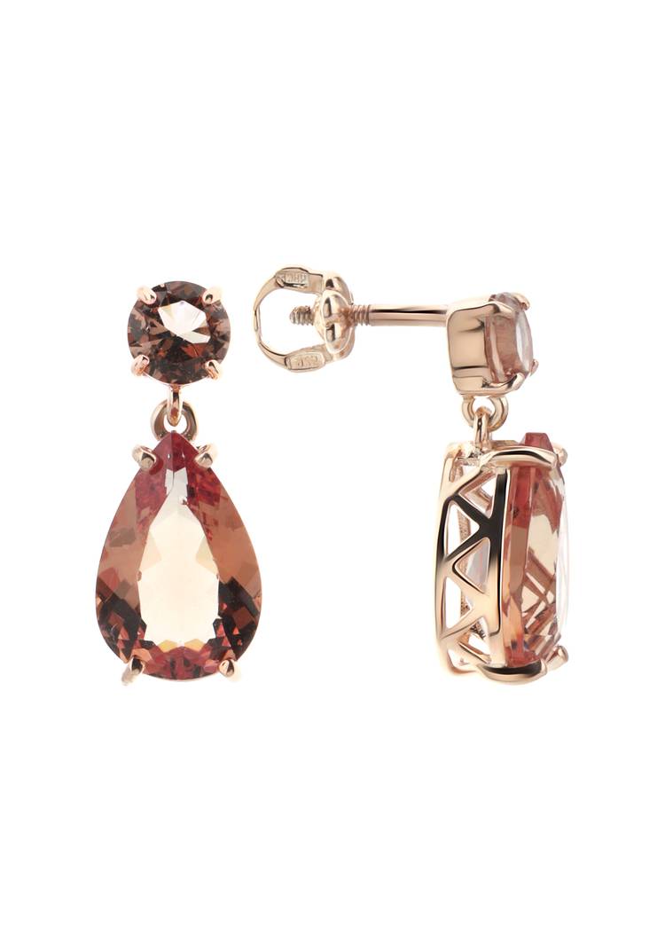 Серебряные серьги Звезда Голливуда шир.  750, рис. 6