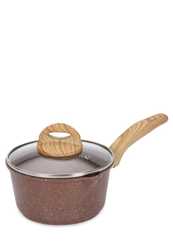 Ковш со стеклянной крышкой и сливным носиком шир.  580, рис. 1