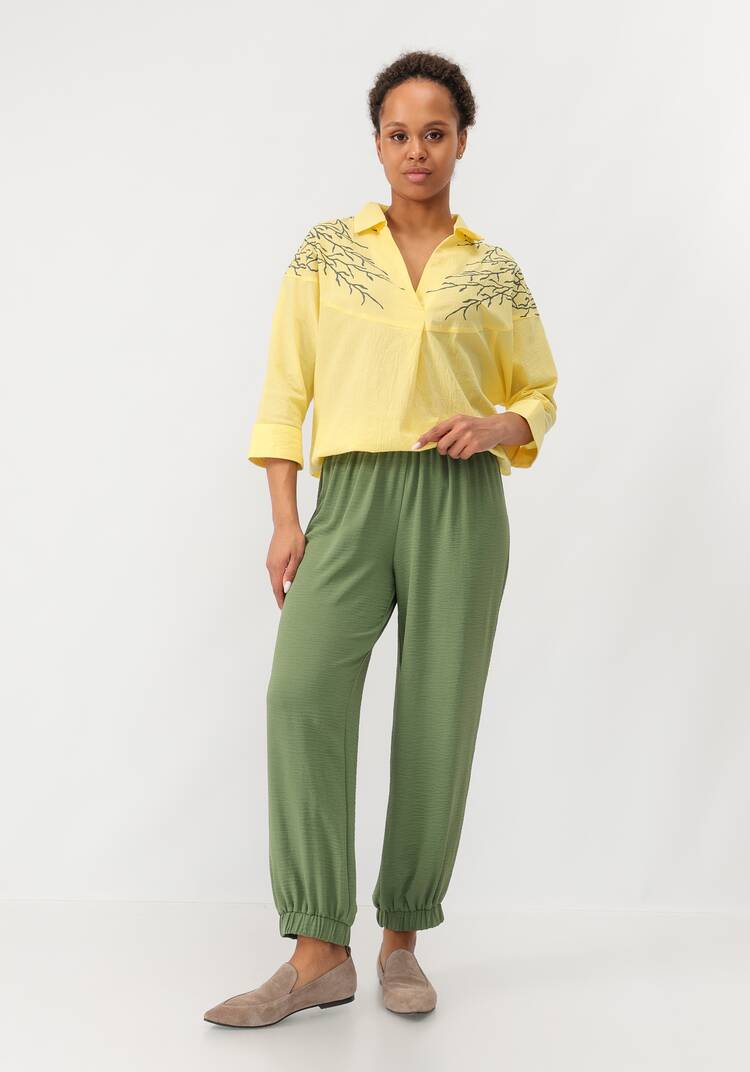 Брюки комфортные свободного кроя шир.  750, рис. 21