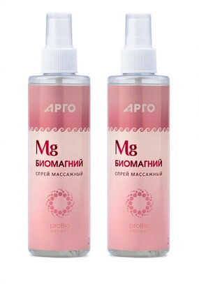 Массажный спрей с биомагнием, 2шт