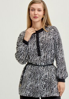 Туника с воротом стойка