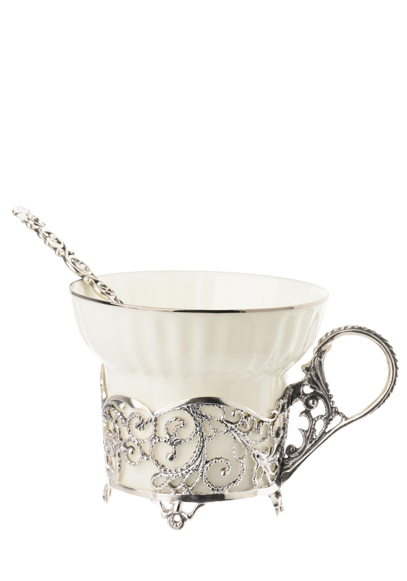 

Набор серебряный "Кружевные узоры"