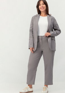 Брюки бананы 7/8 джинсовые