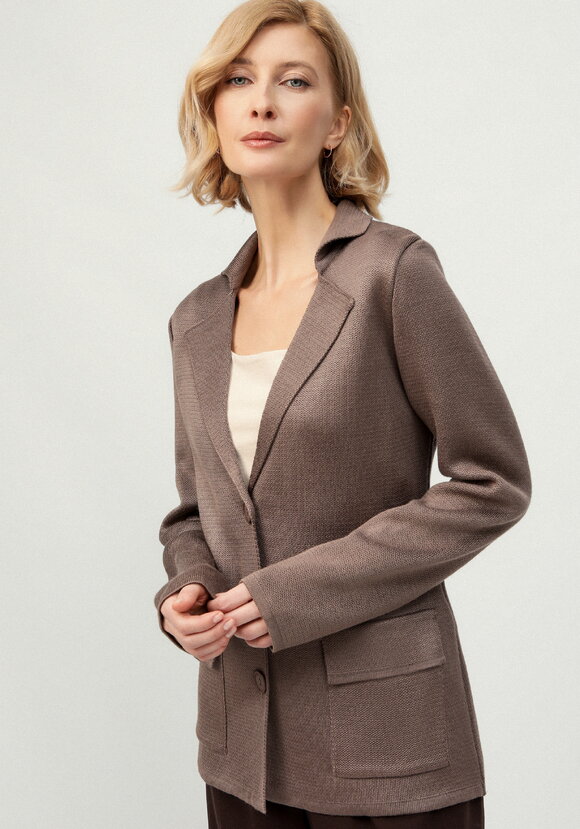 Пиджак с английским воротником шир.  580, рис. 15