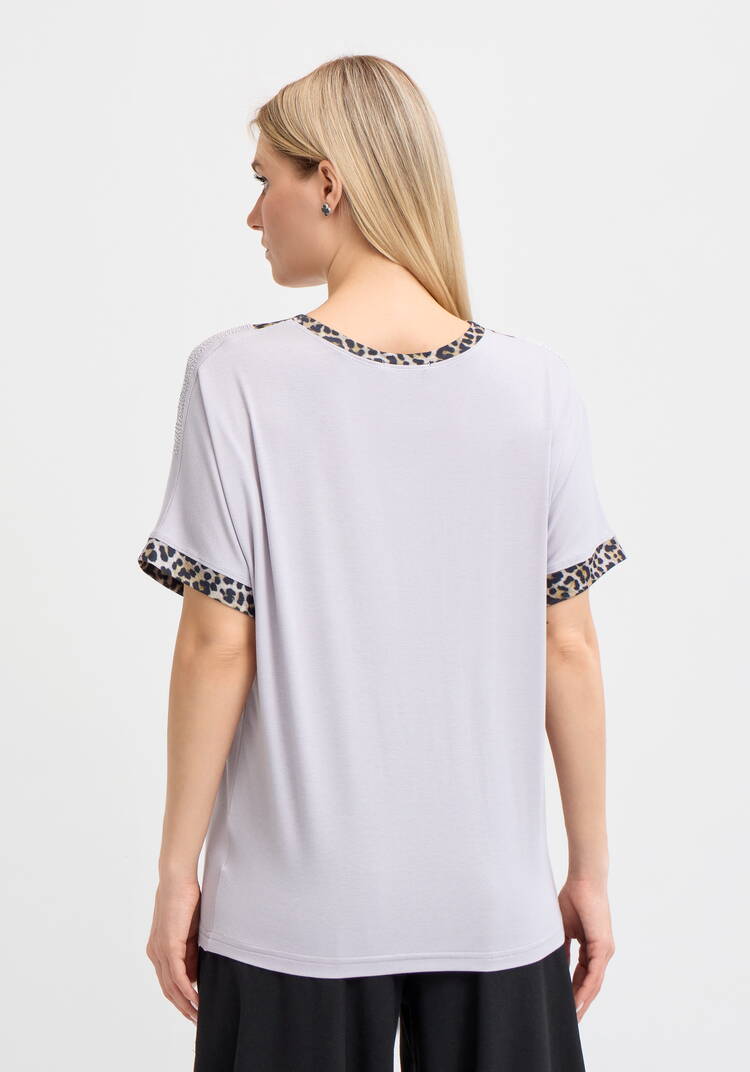 Блуза с леопардовым вырезом шир.  750, рис. 8