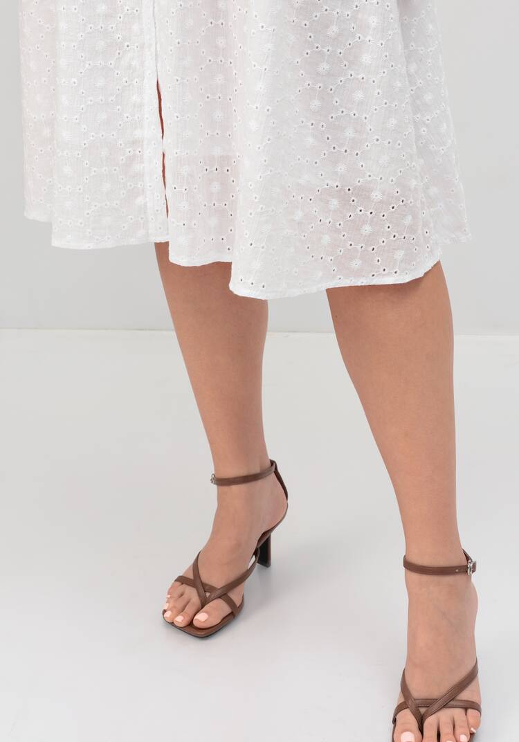 Платье из хлопка с поясом шир.  750, рис. 6