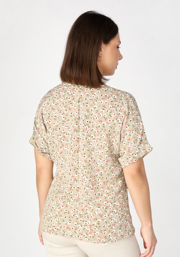 Блуза с цветочным принтом Оливия шир.  580, рис. 14