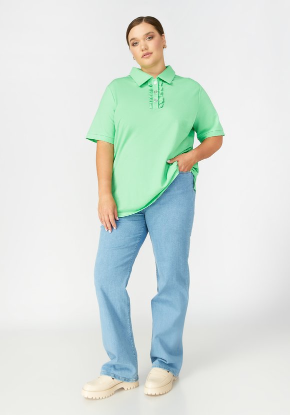 Поло с рюшей шир.  580, рис. 12