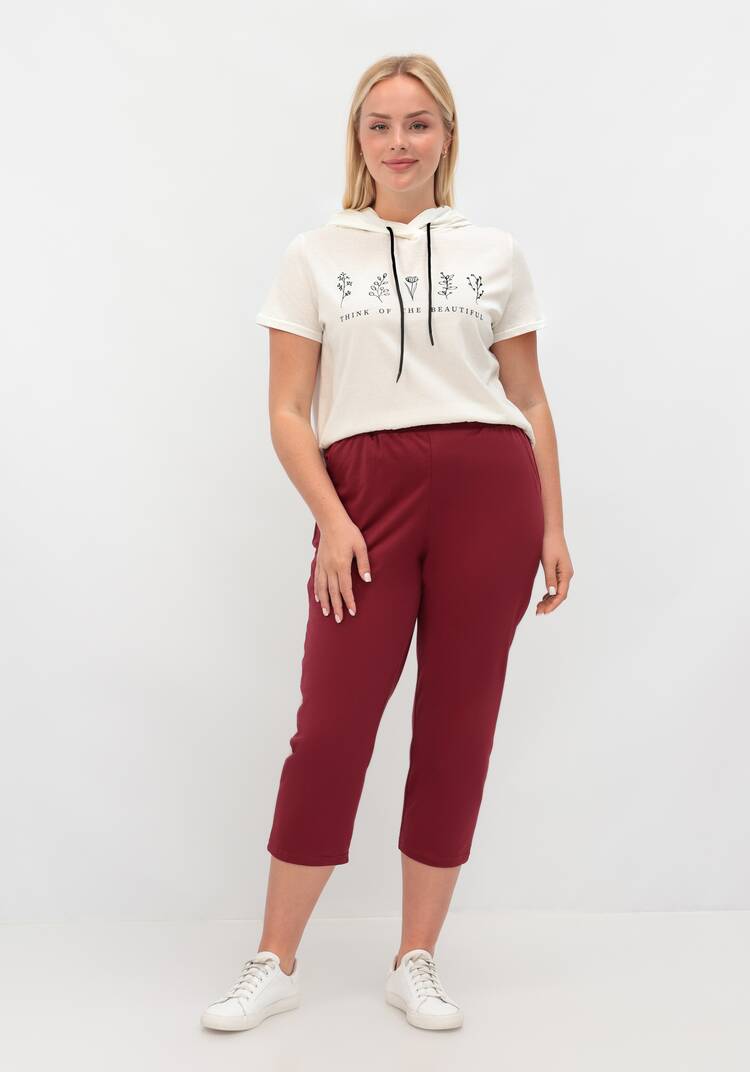 Брюки с кулиской длиной 7/8 шир.  750, рис. 8