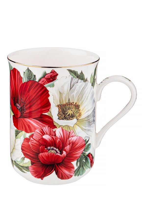 Набор из 2-х кружек Маки шир.  580, рис. 5