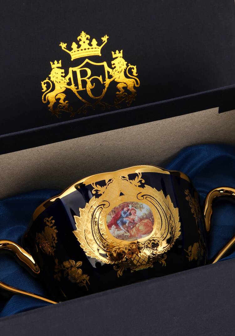 Сахарница Влюблённая пара шир.  750, рис. 4