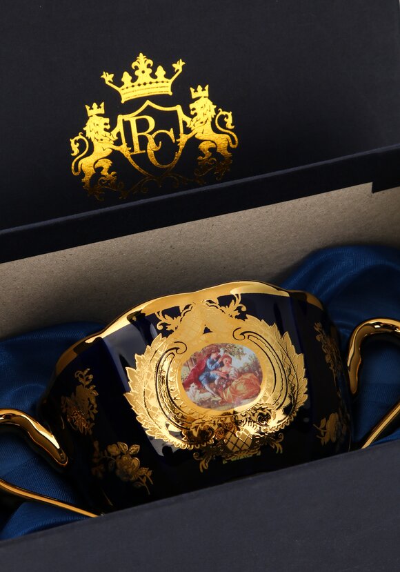 Сахарница Влюблённая пара шир.  580, рис. 4