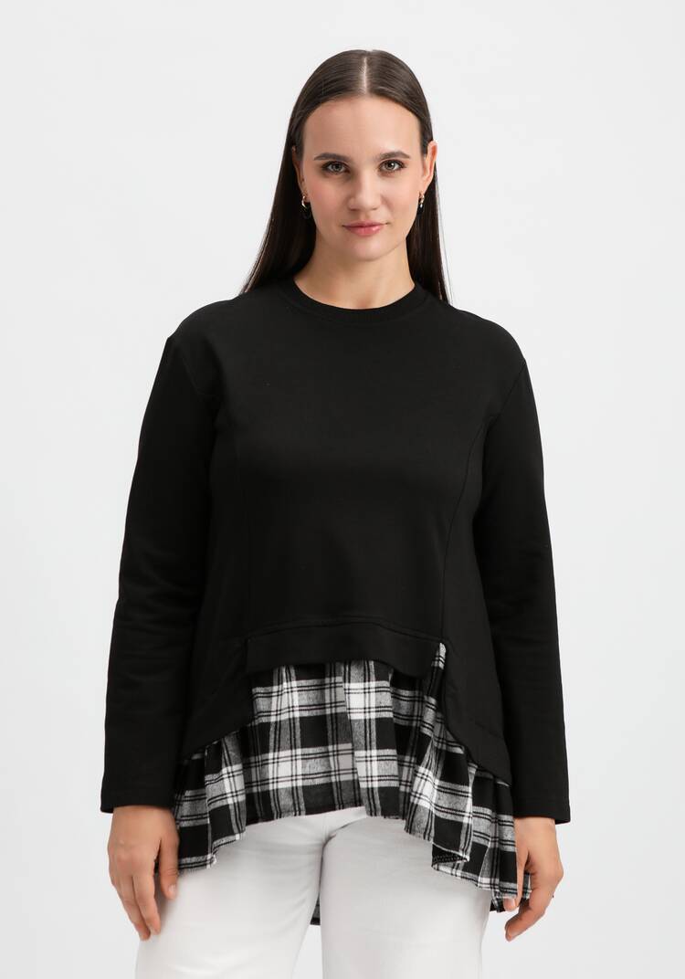 Туника многослойная свободного кроя шир.  750, рис. 12