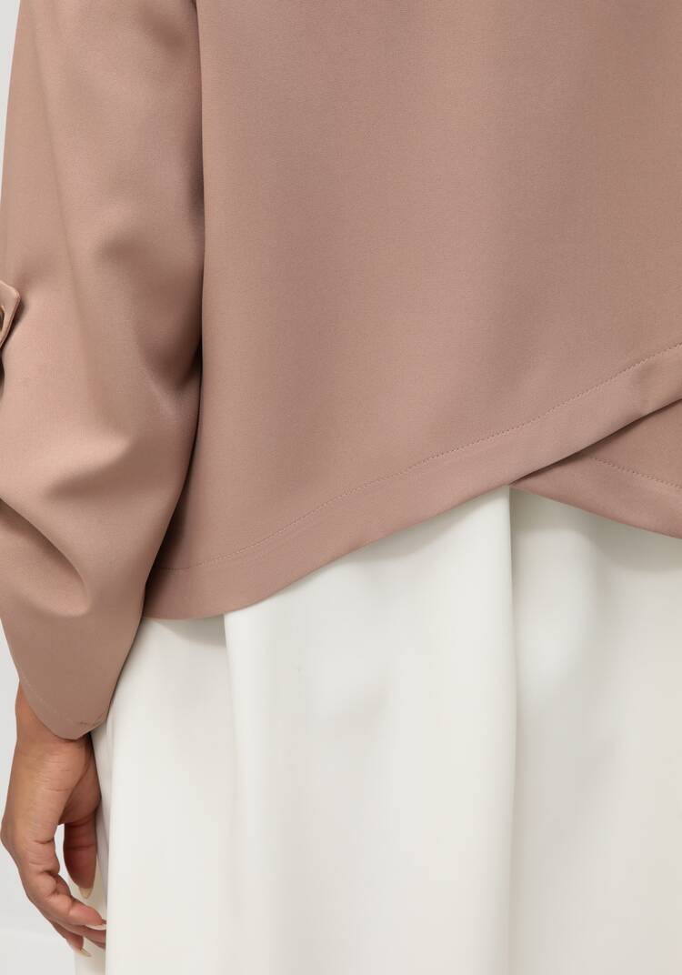 Платье с отрезной кокеткой по талии шир.  750, рис. 6