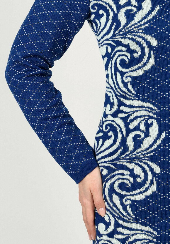 Туника с принтом Узоры шир.  580, рис. 5